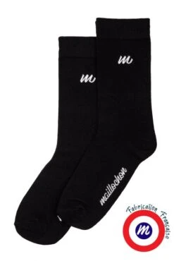 Le Pack Chaussettes MAILLOCHON REG Noir (X2) 7 Le Pack Chaussettes MAILLOCHON REG Noir (X2) -Hommes Mode Vêtements Magasin 14