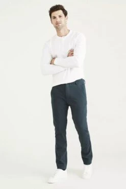 Pantalon DOCKERS ALPHA SKINNY SMART 360 FLEX Forest 9 Pantalon DOCKERS ALPHA SKINNY SMART 360 FLEX Forest -Hommes Mode Vêtements Magasin dockers 55775 00 40 1