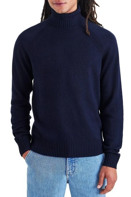 Pull DOCKERS® TURTLENECK Navy 4 Pull DOCKERS® TURTLENECK Navy – Image 2