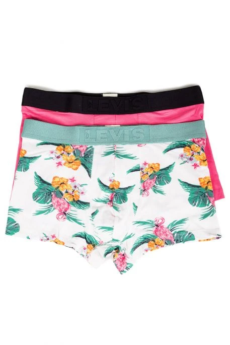 Boxer LEVIS TRUNK Flamingo Ecru (pack X2) 4 Boxer LEVIS TRUNK Flamingo Ecru (pack X2) – Image 2