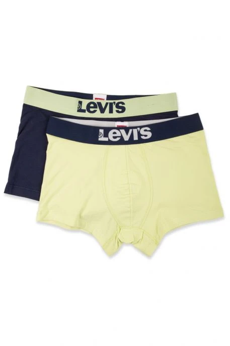 Boxer LEVIS TRUNK Lime (pack X2) 3 Boxer LEVIS TRUNK Lime (pack X2)