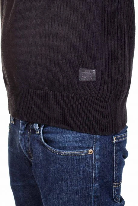 Pull SCHOTT MILFORD 9 Black 5 Pull SCHOTT MILFORD 9 Black – Image 3