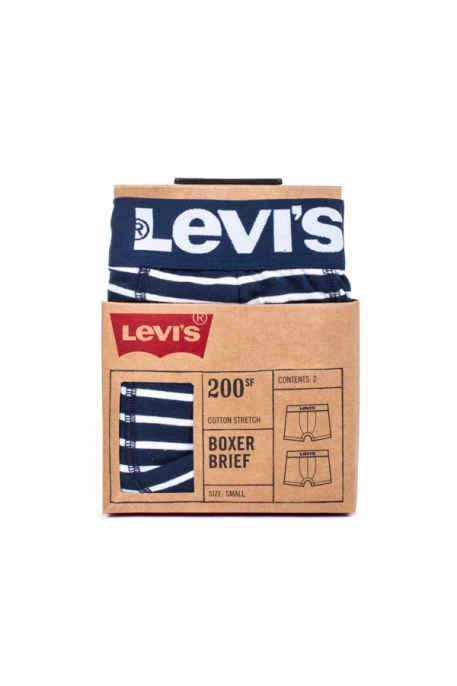 Boxer LEVIS STRIPE Bleu (pack X2) 6 Boxer LEVIS STRIPE Bleu (pack X2) – Image 4
