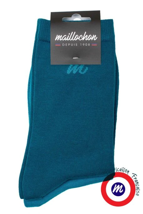 Le Pack Chaussettes MAILLOCHON REG Turquoise (X2) 3 Le Pack Chaussettes MAILLOCHON REG Turquoise (X2)