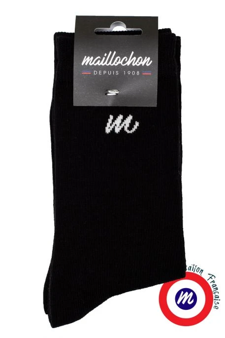 Le Pack Chaussettes MAILLOCHON REG Noir (X2) 4 Le Pack Chaussettes MAILLOCHON REG Noir (X2) – Image 2