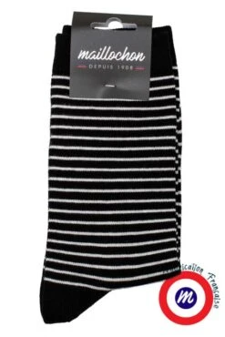 Le Pack Chaussettes MAILLOCHON MARINIERE Noir (X2) 7 Le Pack Chaussettes MAILLOCHON MARINIERE Noir (X2) -Hommes Mode Vêtements Magasin fi3a6802 2