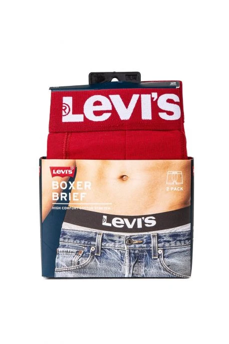 Levis Boxer LEVI'S® BRIEFS Chili Pepper (pack X2) 3 Levis Boxer LEVI'S® BRIEFS Chili Pepper (pack X2)