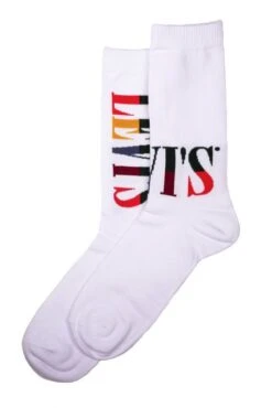 Le Pack Chaussettes LEVIS REG White (X2)