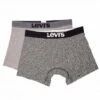 Boxer LEVIS BRIEFS Black/Grey (pack X2) -Hommes Mode Vêtements Magasin fi3a7687 1