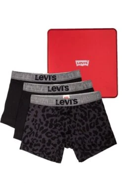 Le Pack Boxer LEVIS BRIEF Leopard Black (X3) -Hommes Mode Vêtements Magasin fi3a7702 2