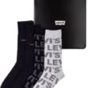 Levis Le Pack Chaussettes LEVI'S® REGULAR Black (X4) -Hommes Mode Vêtements Magasin fi3a7724 2