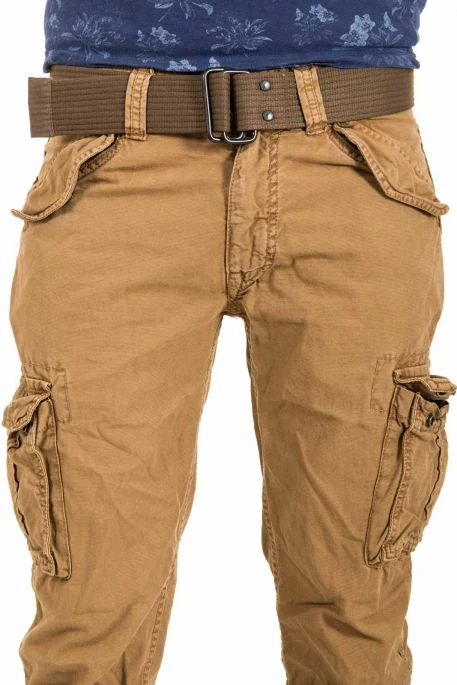 Pantalon SCHOTT BATTLE Camel 5 Pantalon SCHOTT BATTLE Camel – Image 3