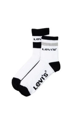 Le Pack Chaussettes LEVIS SPORT Black/White (X2)