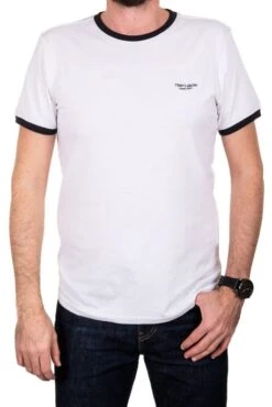 TEE-SHIRT TEDDY SMITH THE TEE Blanc -Hommes Mode Vêtements Magasin fi3a9936 2