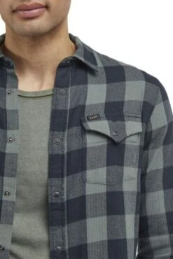 Chemise LEE WESTERN Olive -Hommes Mode Vêtements Magasin lee 112341775 3