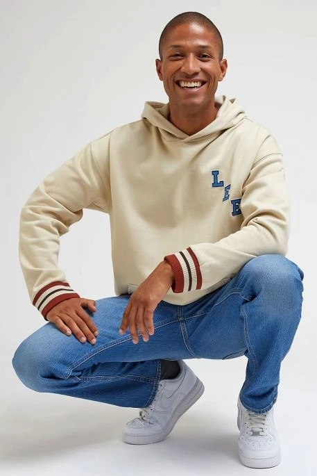 Sweat LEE HOODIE In Greige 3 Sweat LEE HOODIE In Greige