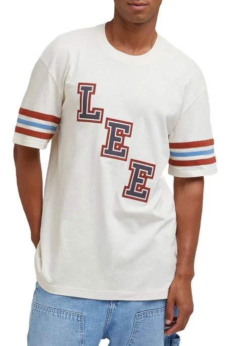T-shirt LEE GRAPHIC Ecru 4 T-shirt LEE GRAPHIC Ecru – Image 2