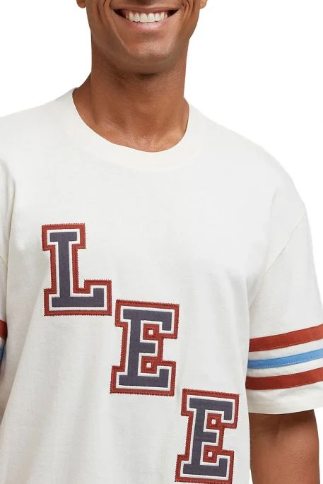 T-shirt LEE GRAPHIC Ecru 6 T-shirt LEE GRAPHIC Ecru – Image 4