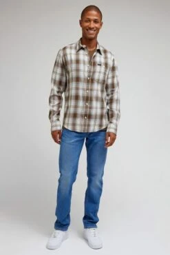 Jean LEE DAREN ZIP FLY Indigo Vintage -Hommes Mode Vêtements Magasin lee 112346324 1