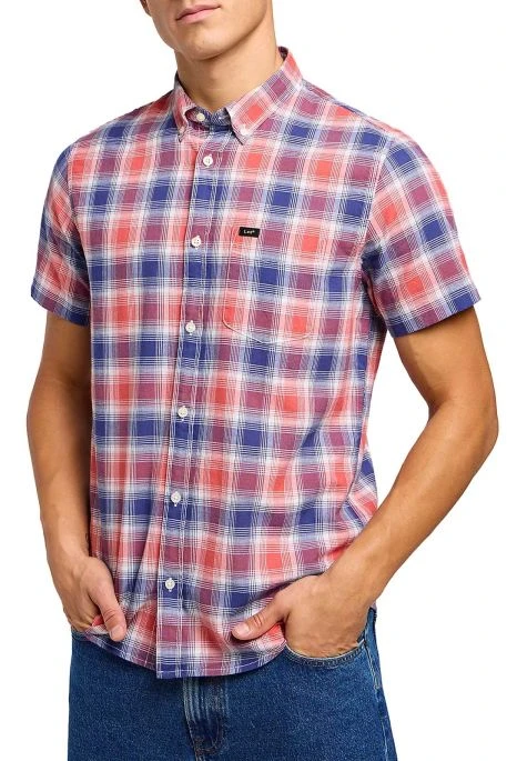 Chemise LEE BUTTON Poppy Check 4 Chemise LEE BUTTON Poppy Check – Image 2