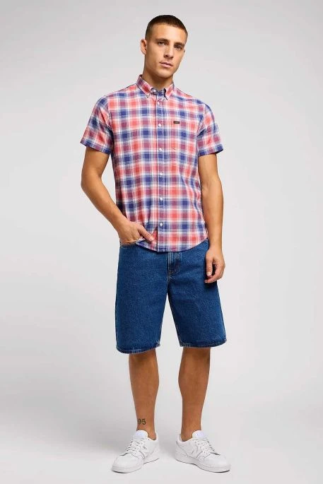 Chemise LEE BUTTON Poppy Check 3 Chemise LEE BUTTON Poppy Check