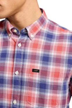 Chemise LEE BUTTON Poppy Check 8 Chemise LEE BUTTON Poppy Check -Hommes Mode Vêtements Magasin lee 112349962 4