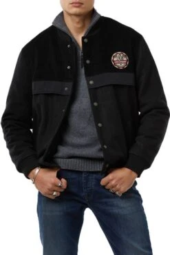 Veste LEE COOPER FRELON Pure Noir 8 Veste LEE COOPER FRELON Pure Noir -Hommes Mode Vêtements Magasin lee cooper 21888 1