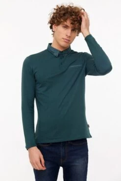 Polo LEE COOPER BOE Vert 8 Polo LEE COOPER BOE Vert -Hommes Mode Vêtements Magasin lee cooper 23828 3