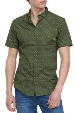 Chemise LEE COOPER DIMIO Army -Hommes Mode Vêtements Magasin lee cooper 24419 1