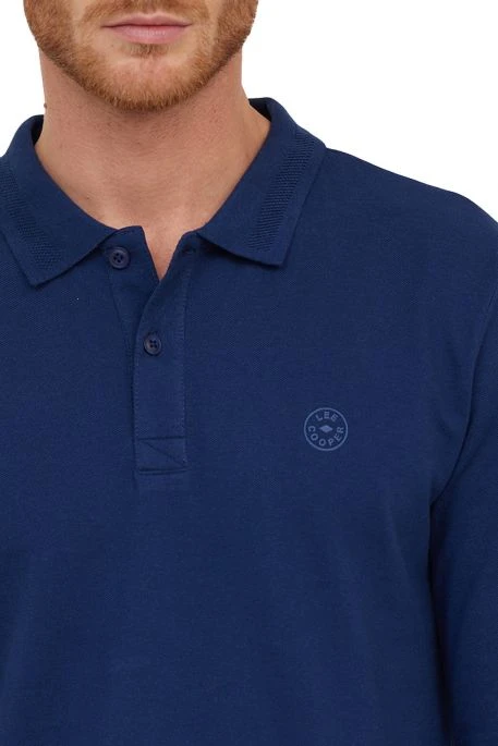 Polo LEE COOPER BAKO ML Navy 5 Polo LEE COOPER BAKO ML Navy – Image 3