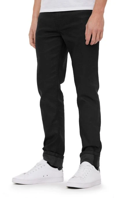 Jean LEE COOPER LC122ZP Black Coatted 4 Jean LEE COOPER LC122ZP Black Coatted – Image 2