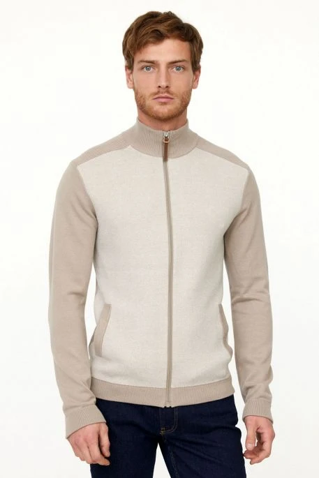 Gilet LEE COOPER CEKO Taupe 6 Gilet LEE COOPER CEKO Taupe – Image 4