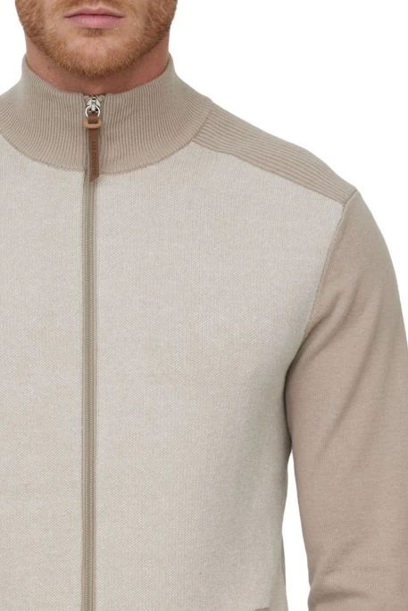 Gilet LEE COOPER CEKO Taupe 5 Gilet LEE COOPER CEKO Taupe – Image 3