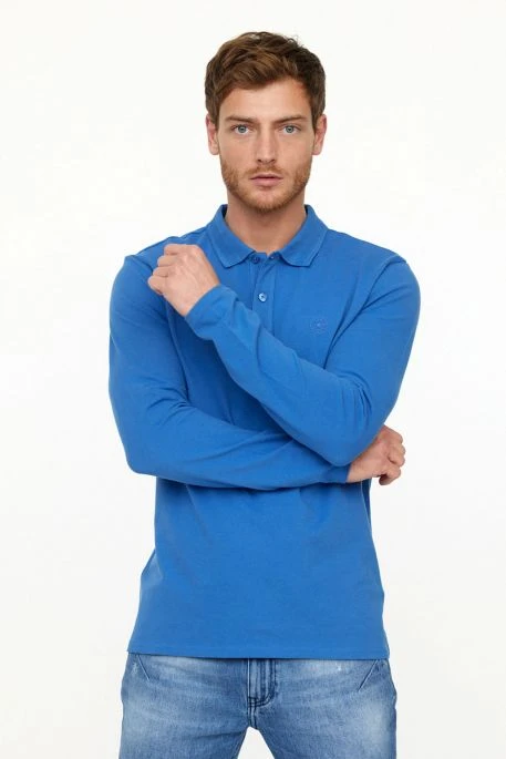 Polo LEE COOPER BAKO ML Celadon Blue 5 Polo LEE COOPER BAKO ML Celadon Blue – Image 3