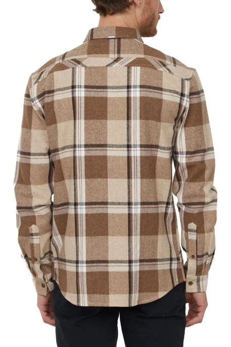 Chemise LEE COOPER DIOTE Camel 4 Chemise LEE COOPER DIOTE Camel – Image 2