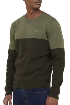 Hommes Mode Vêtements Magasin 10 Pull LEE COOPER CAYU Sauge