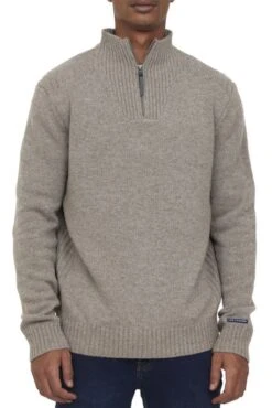 Pull LEE COOPER CHAR Taupe 8 Pull LEE COOPER CHAR Taupe -Hommes Mode Vêtements Magasin lee cooper 25797 1