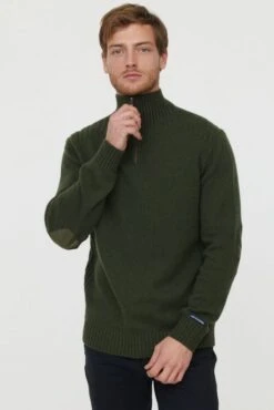 Pull LEE COOPER CHAR Kaki Sauge 9 Pull LEE COOPER CHAR Kaki Sauge -Hommes Mode Vêtements Magasin lee cooper 25803 3