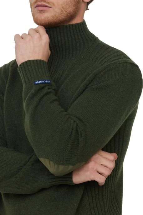 Pull LEE COOPER CHAR Kaki Sauge 3 Pull LEE COOPER CHAR Kaki Sauge