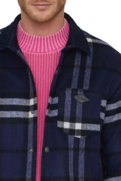 Surchemise LEE COOPER DALVINE Navy 8 Surchemise LEE COOPER DALVINE Navy -Hommes Mode Vêtements Magasin lee cooper 25819 4