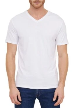 Tee Shirt LEE COOPER AJESSY Blanc 9 Tee Shirt LEE COOPER AJESSY Blanc -Hommes Mode Vêtements Magasin lee cooper ajessy w200 blanc 1