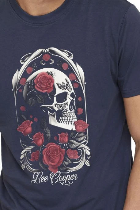Tee Shirt LEE COOPER AMUERTO Navy 5 Tee Shirt LEE COOPER AMUERTO Navy – Image 3