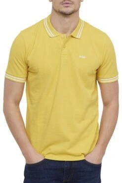 Polo LEE COOPER BARIO Topaz -Hommes Mode Vêtements Magasin lee cooper bario s024 topaz 1