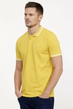 Polo LEE COOPER BARIO Topaz -Hommes Mode Vêtements Magasin lee cooper bario s024 topaz 3