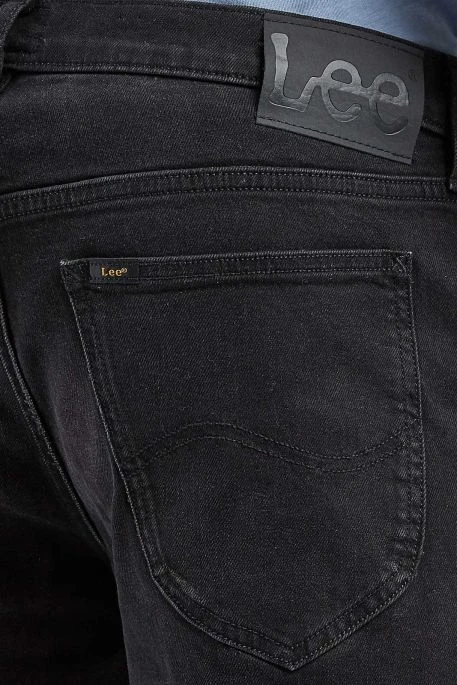 Jean LEE DAREN ZIP FLY Pitch Black 5 Jean LEE DAREN ZIP FLY Pitch Black – Image 3