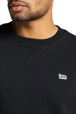 Sweat LEE PLAIN CREW Black 10 Sweat LEE PLAIN CREW Black -Hommes Mode Vêtements Magasin lee l81i tj 01 5