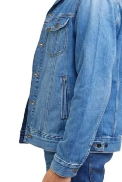 Veste En Jean LEE RIDER Blue Bird Mid Worn 9 Veste En Jean LEE RIDER Blue Bird Mid Worn -Hommes Mode Vêtements Magasin lee l89zhvb69 4