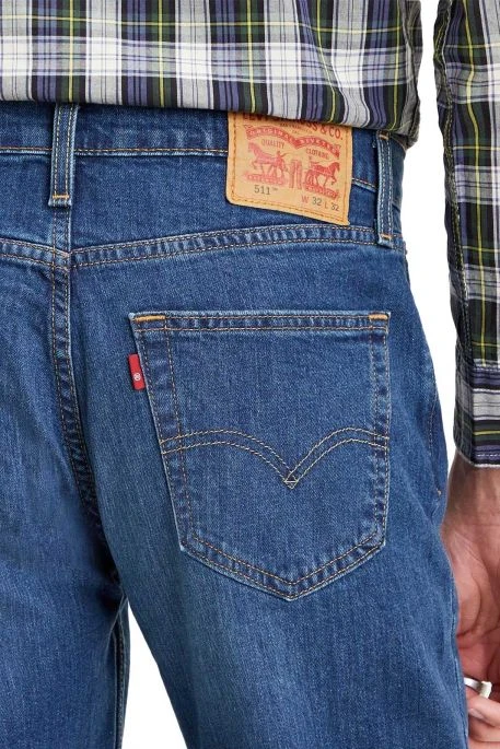 Levis Jean LEVI'S® 511™ SLIM Dark Indigo Worn In 4 Levis Jean LEVI'S® 511™ SLIM Dark Indigo Worn In – Image 2