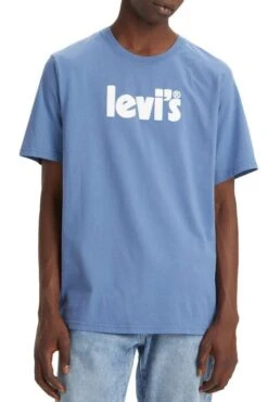 Levis Tee Shirt LEVI'S® RELAXED FIT TEE Sunset Blue 6 Levis Tee Shirt LEVI'S® RELAXED FIT TEE Sunset Blue -Hommes Mode Vêtements Magasin levis 16143 01 42 1