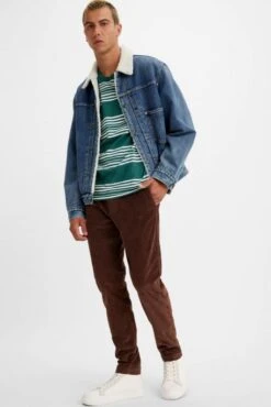 Levis Pantalon Velours LEVI'S® XX CHINO STANDARD Brown Garment Dye